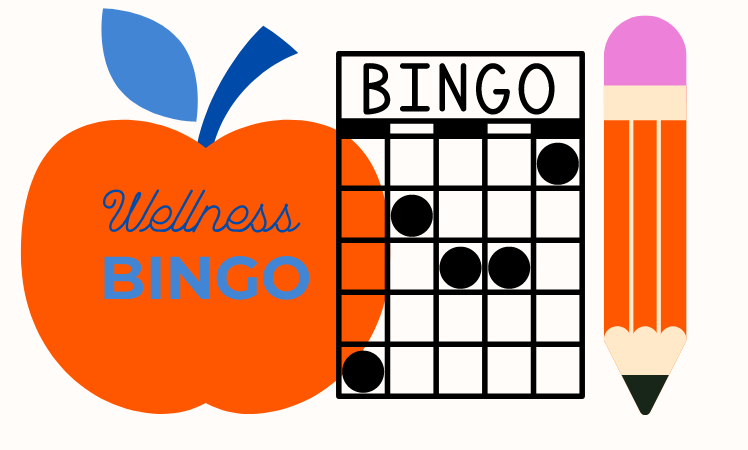 Self-Care Wellness Bingo Card