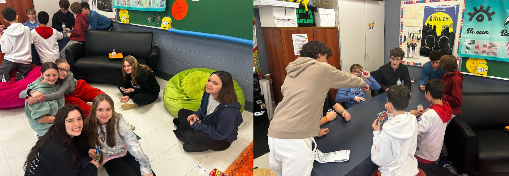 Uno, Boggle and Breaking the Silence