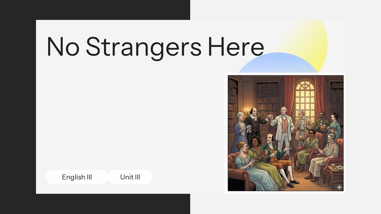 No Strangers Here (StudySync English III, Unit 3) 