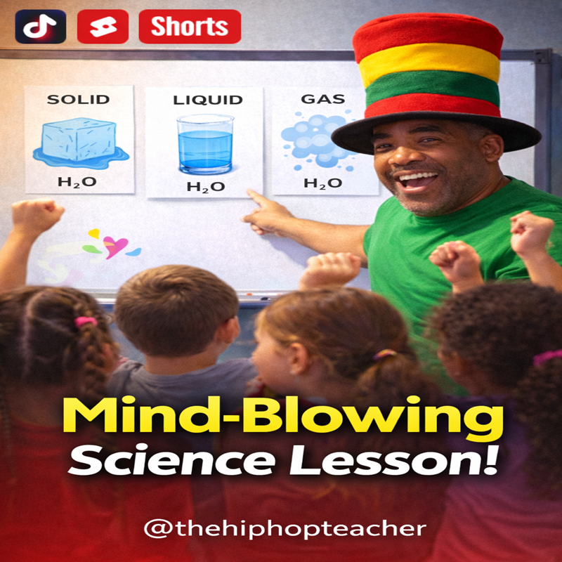 This Teacher Made Water Turn Into a Peak Hip Hop Flavored Lesson, Kids Learn States of Matter in Seconds, Science Class Just Went Viral